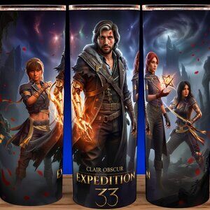 Clair Obscur Expedition 33 Gaming Cup Mug Tumbler 20oz